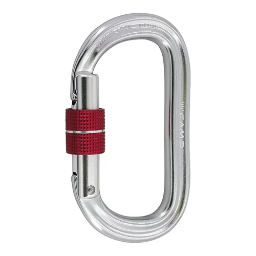 C.A.M.P. Oval XL Screw Gate (Colour: Titantium)