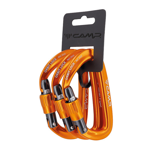 C.A.M.P. Orbit Lock Orange - Set of 3