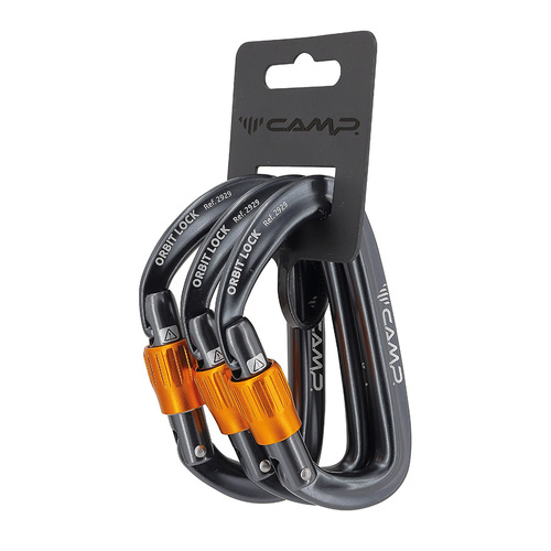 C.A.M.P. Orbit Lock Gun Metal - Set of 3