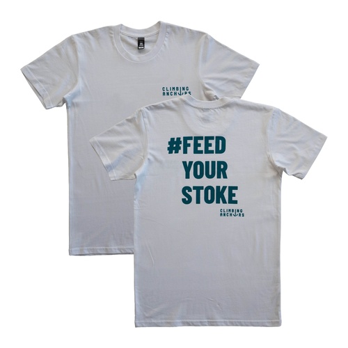 Feed Your Stoke Shirt - White