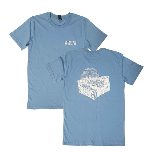 Climbing Anchors 2020 Tee Mens - Carolina Blue