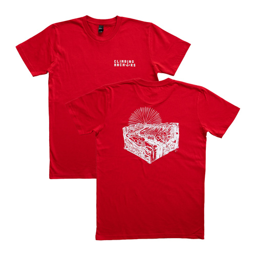 Climbing Anchors 2020 Tee Mens - Red