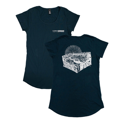 Climbing Anchors Women's 2019 Tee - Dark Green