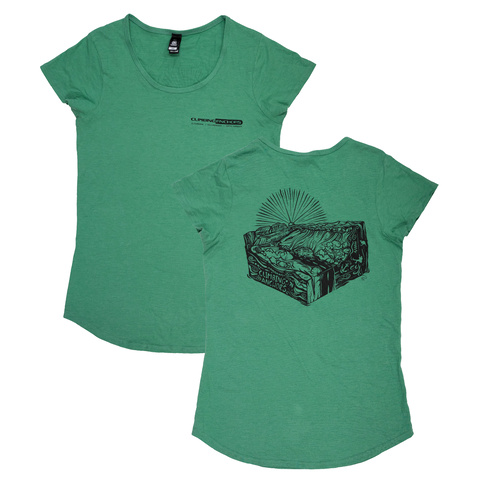 Climbing Anchors Women's 2019 Tee - Green