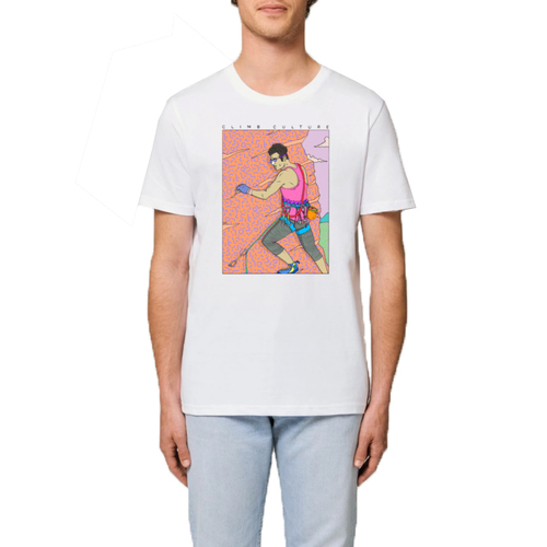 Climb Culture Klimbing Unisex Organic Tee
