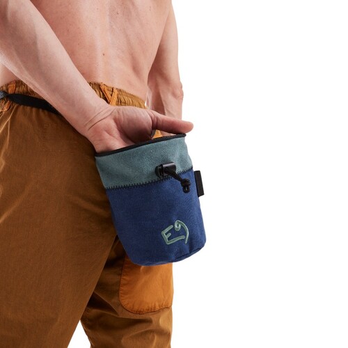 E9 Aglio Cotton Chalk Bag - Vintage Blue