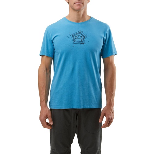 E9 F19 Men's Bug Tee - Cobalt Blue