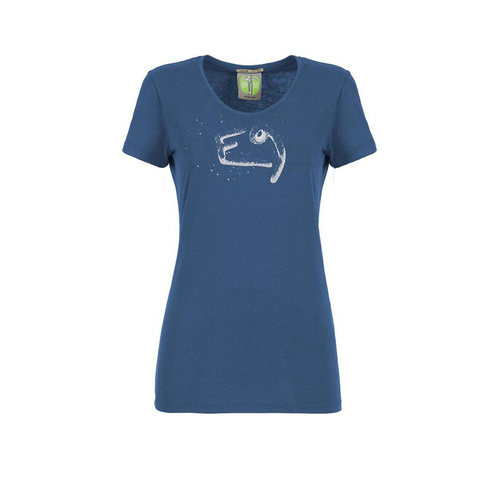 E9 F19 Women's Flipp Tee - Cobalt Blue