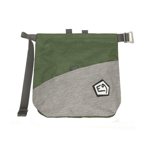 E9 S21 Gulp Boulder bag - Green/Grey with Red