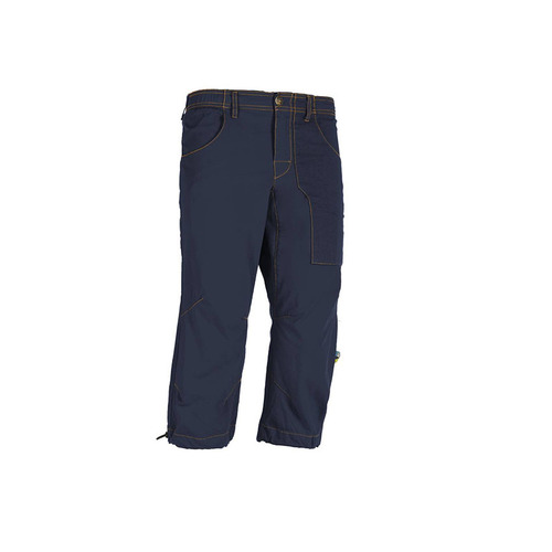 E9 S21 N Fuoco 3/4 Men's Shorts - Blue Navy
