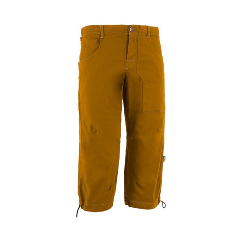 E9 Fuoco Flax 3/4 Shorts - Caramel