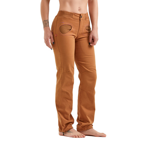 E9 W21 Onda Slim2 Women's Pants - Tobacco