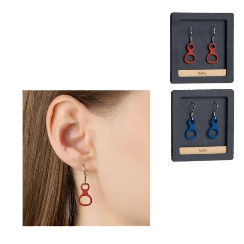 fujfuj Figure 8 Earrings