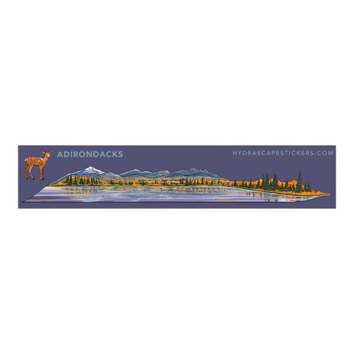 Hydrascape Miniscape Sticker - Adirondacks