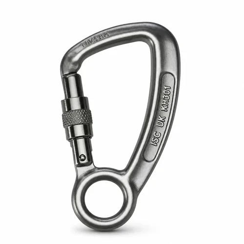 ISC Captive Eye Steel Screw Gate (Colour: Silver)