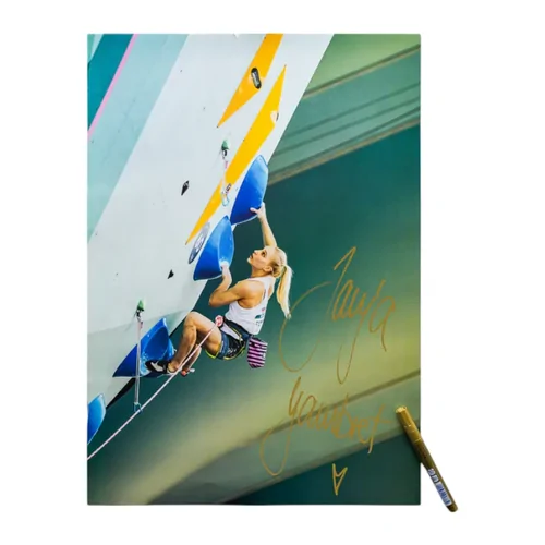 Janja Garnbret A2 Poster (Olympic Lead)