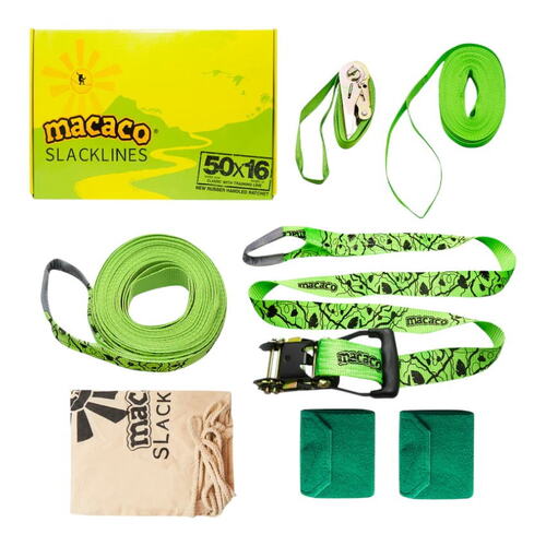 Macaco Slackline 16m Classic Line with Training Line - Coming Soon!