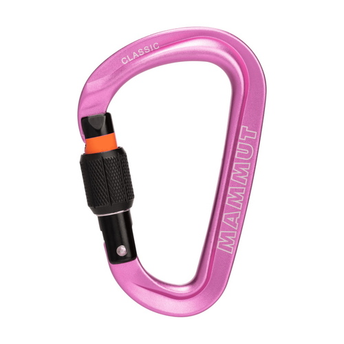 Mammut Classic HMS Screw Gate - Pink