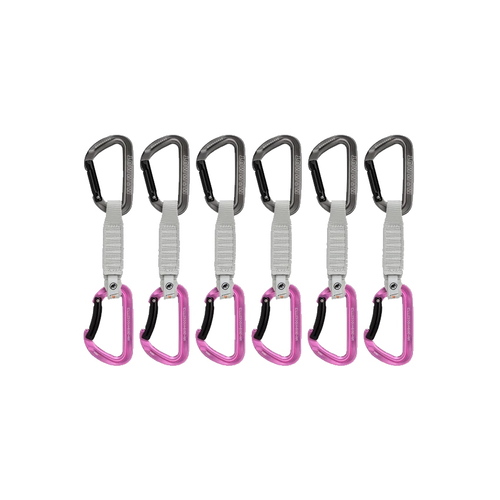 Mammut Workhorse Keylock (Colour: Pink, Length: 12cm) 6 Pack