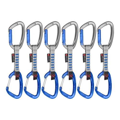 Mammut Crag Keylock Wire Indicator Quickdraw (Length: 10cm) 6 Pack