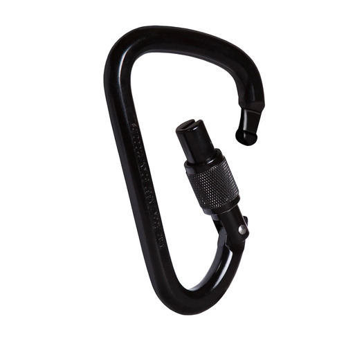 Mad Rock Steel XL Screw Gate - Black