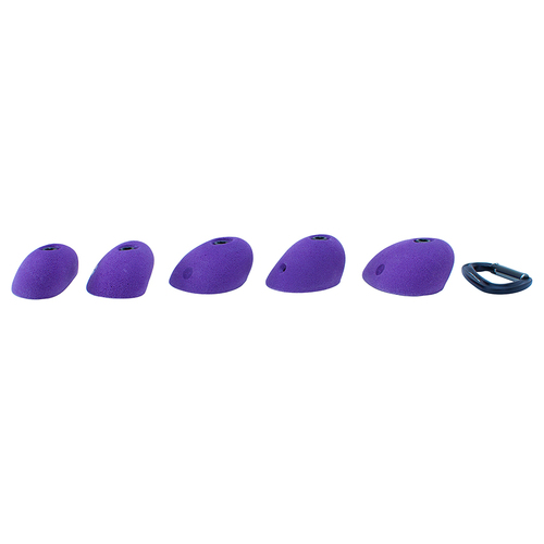 Metolius Cobble Incut S - 5 Holds - Red