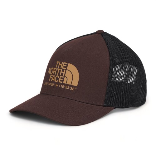 The North Face Keep It Patched Structured Trucker- Coal Brown-Coordinates Graphic