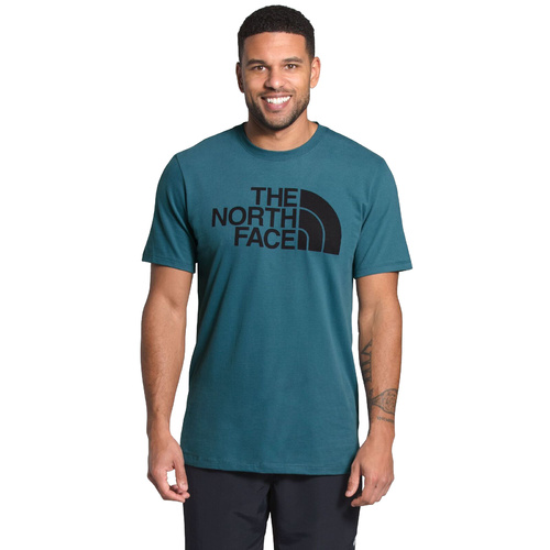 The North Face Men's S/S Half Dome Tee - Mallard Blue/Black