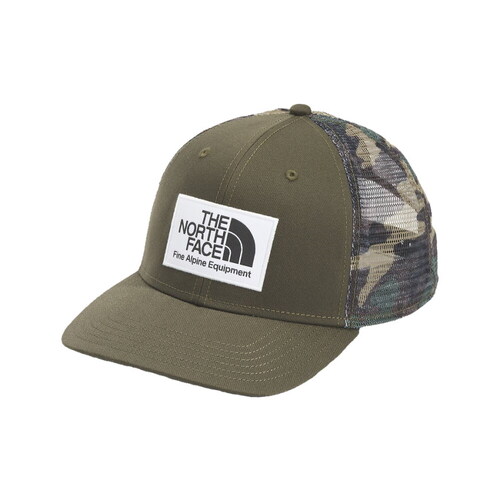 The North Face Deep Fit Mudder Trucker Hat - New Taupe Green - Clearance