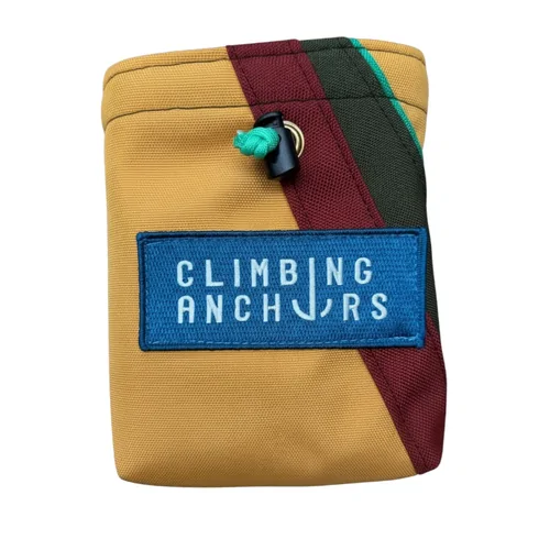 Organic X Climbing Anchors Large Chalk Bag - Colour 7