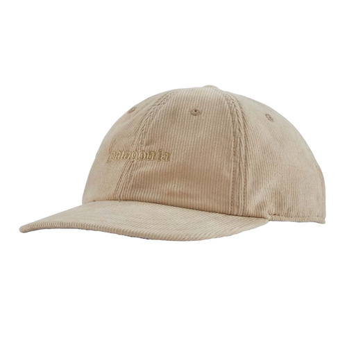 Patagonia Corduroy Cap - Text Logo: Oar Tan