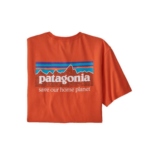 Patagonia Men's P-6 Mission Organic T-Shirt - Metric Orange