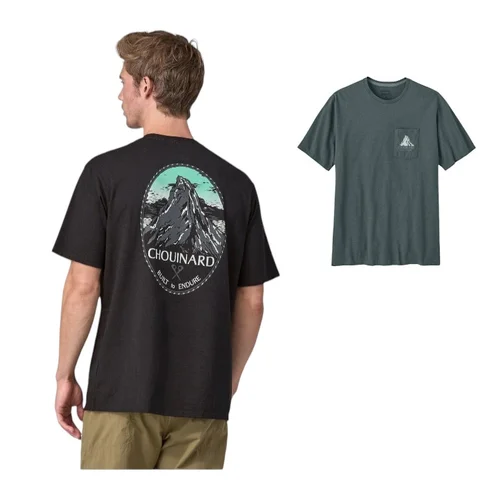 Patagonia Men's Chouinard Crest Pocket Responsibili-Tee