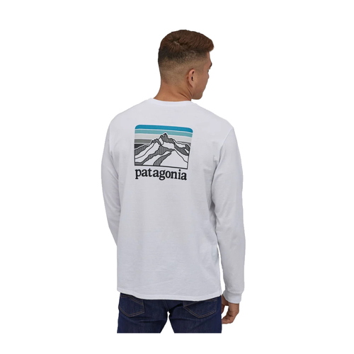 Patagonia Men's Long Sleeve Line Logo Ridge Responsibili-Tee