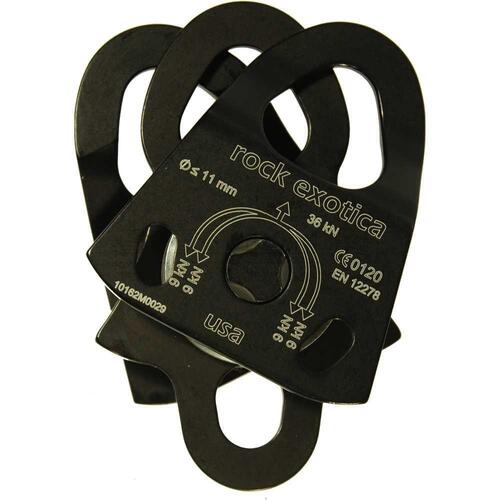 Rock Exotica P21 Double Pulley - Black