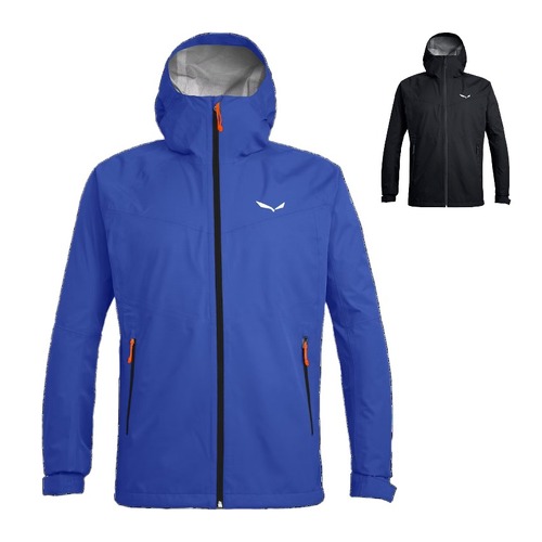 Salewa Puez (Aqua 3) POWERTEX Men's Jacket - Electric, Large 