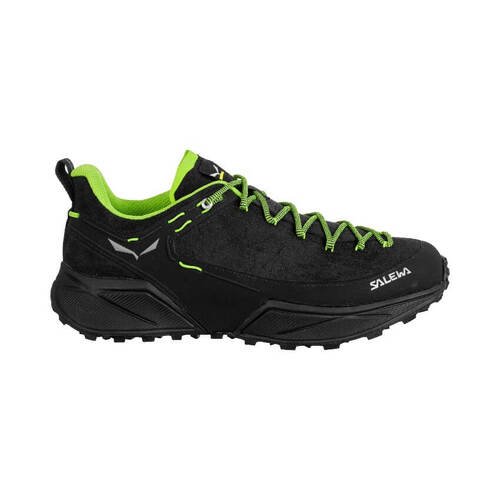 Salewa Men's Dropline Leather Shoe - Black/Pale Frog