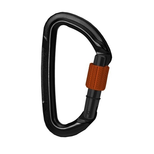 Wild Country Session Screw Gate (Colour: Black/Tangerine)