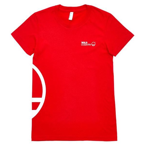 Wild Country Women's Sun Tee - Red