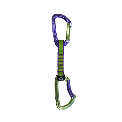 Wild Country Session Quickdraw (Length: 12cm, Colour: Purple/Green)
