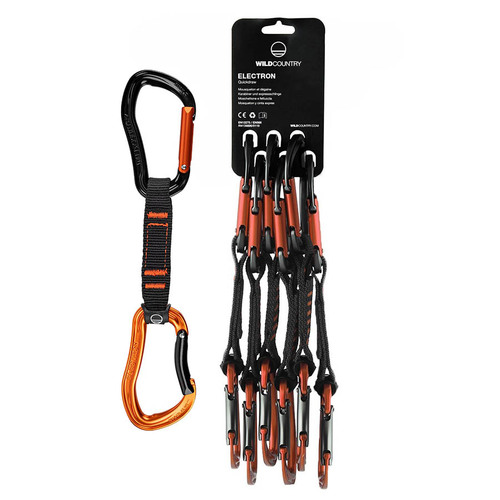 Wild Country Electron Sport Draw Pack 12cm - 6 Pack